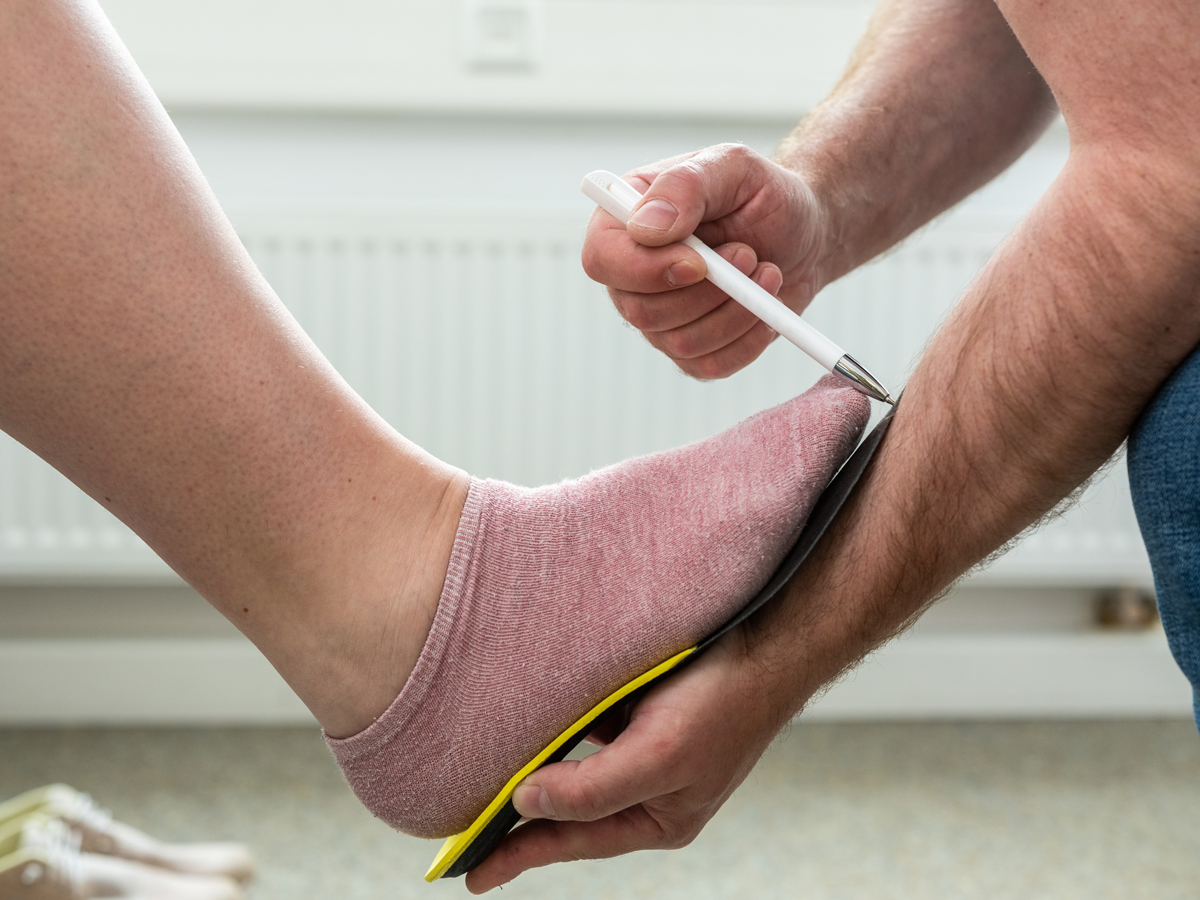 Einlage ausmessen DSF2290